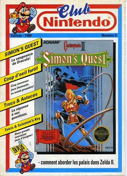 [REVUE DE PRESSE] Castlevania II : Simon’s Quest sur NES
